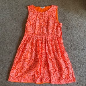 Madewell Orange summer dress
